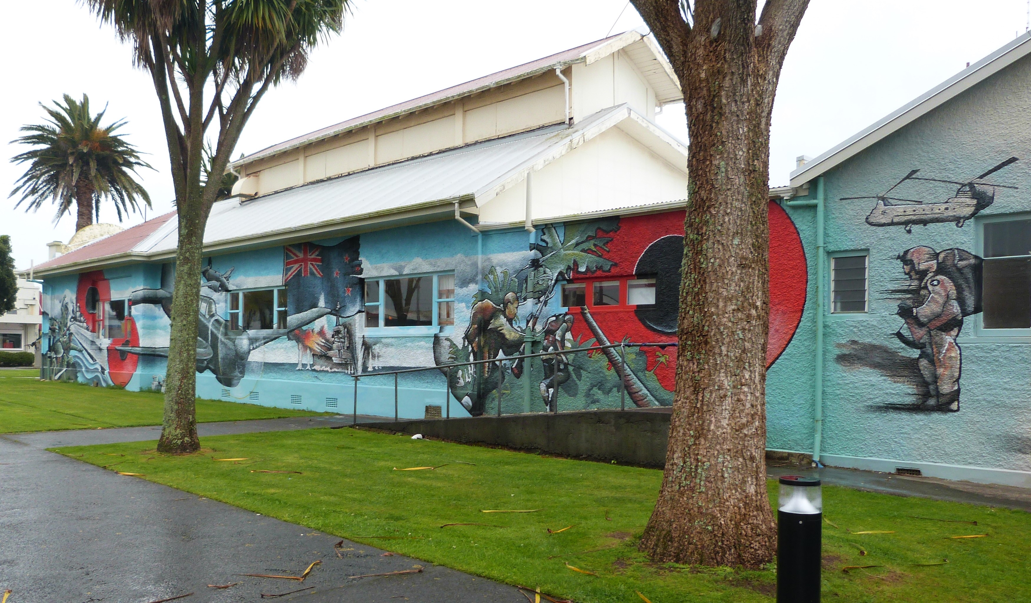 083 Laurent VC Street Hawera local RSA mural