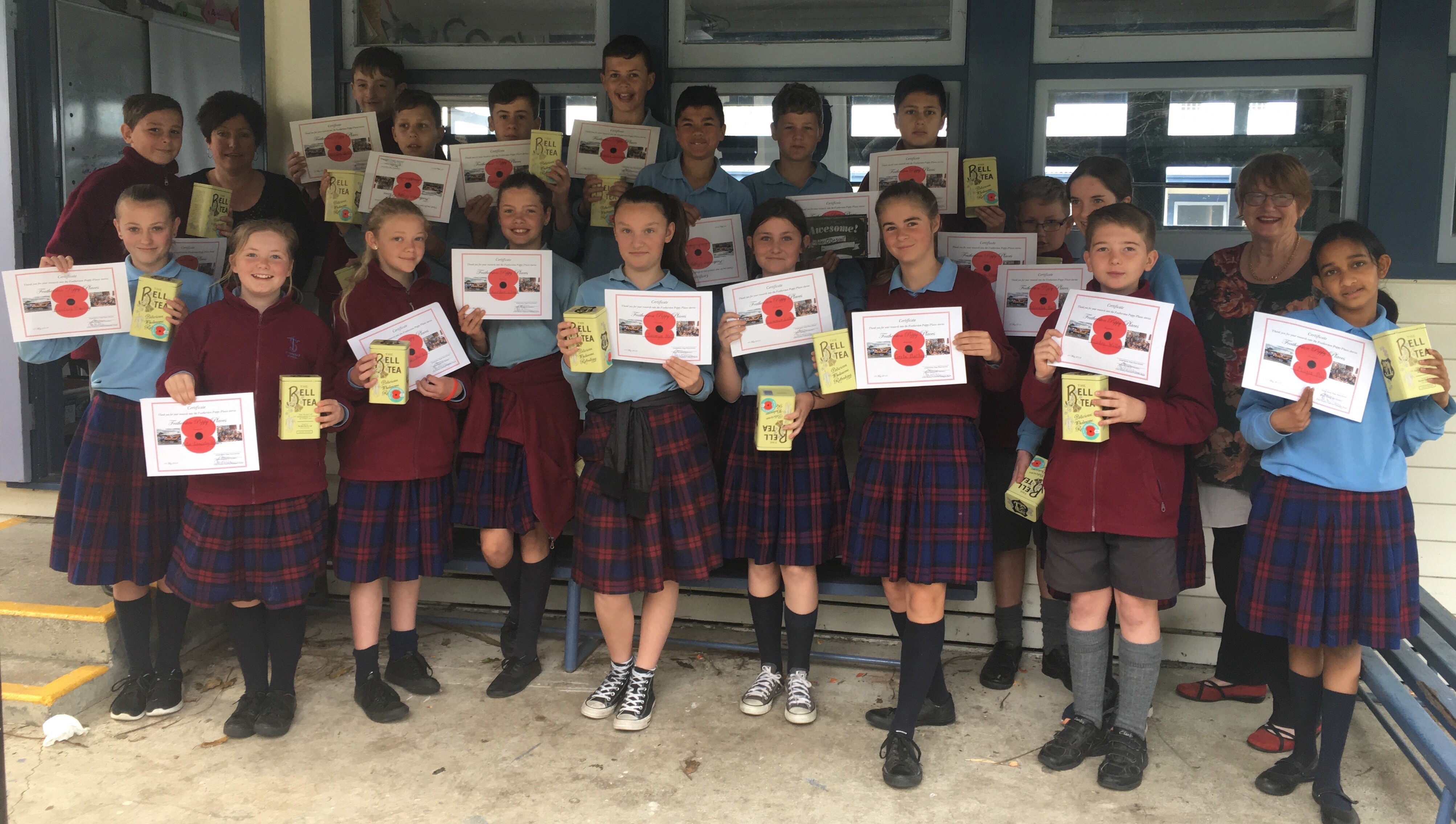 135 Remembrance Garden Featherston St Teresas School