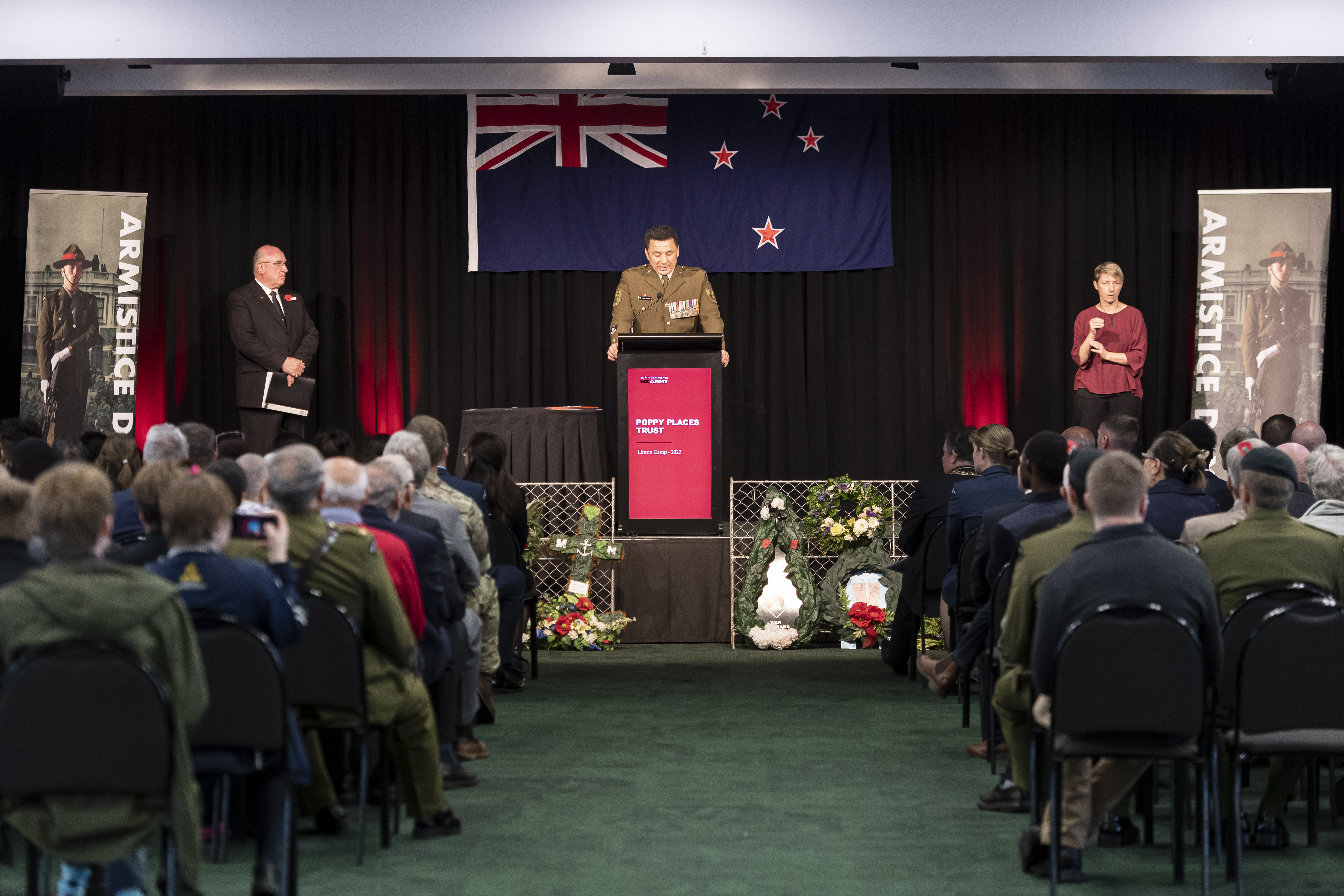 280 Warrant Officer Lyall Mooney NZPPT PNCC Armistice Day