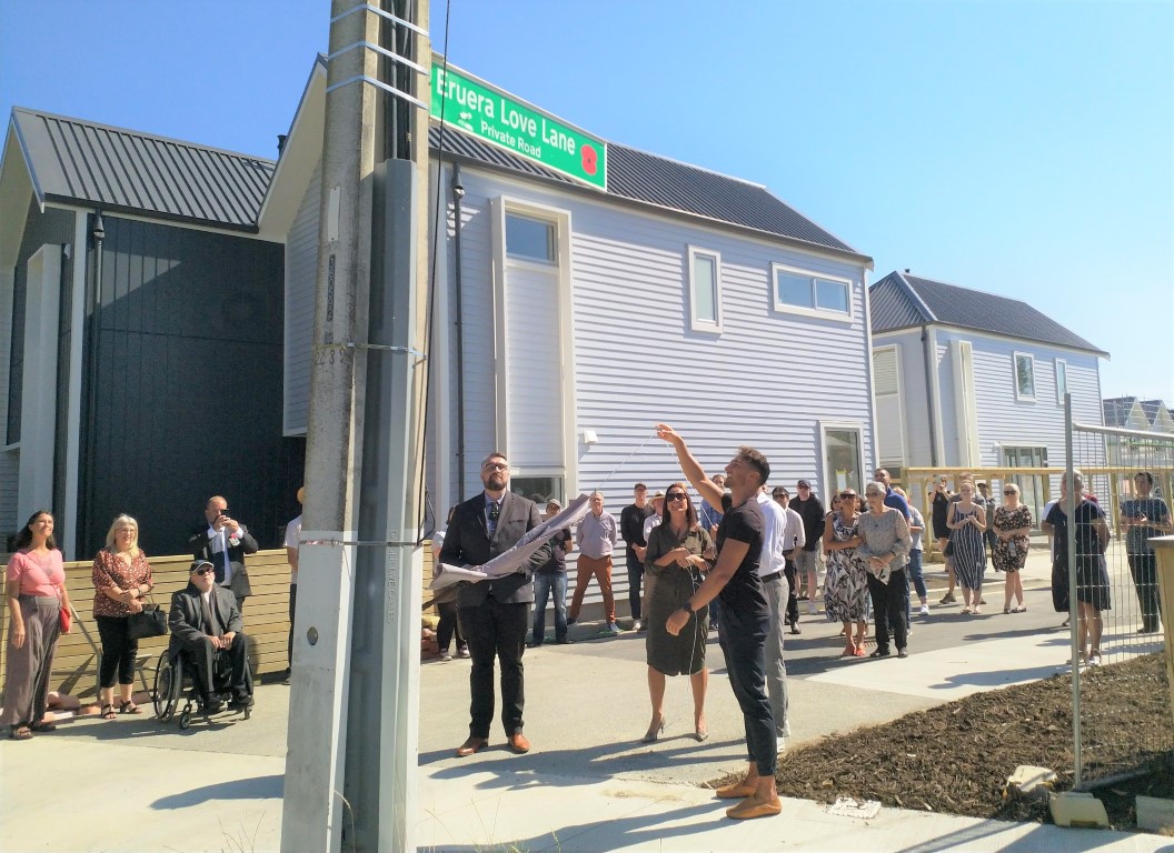 323 Te Whiti Grove Lower Hutt Street Naming Ceremony reveal Medium