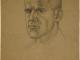 191 Elliott St Taradale Portraiture sketch of Lieutenant Keith Elliott by Leo Bensemann
