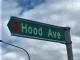 201 Hood Ave Heretaunga Upper Hutt new street sign 2019