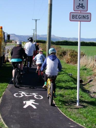 022 Springston Cyclists try the journey