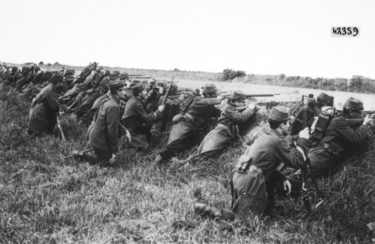 033 Marne Street Palmerston North French Troops 1914