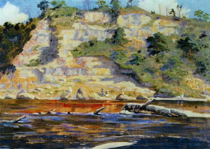 035 ANZAC Park Palmerston North Cliffs above ANZAC Park 2