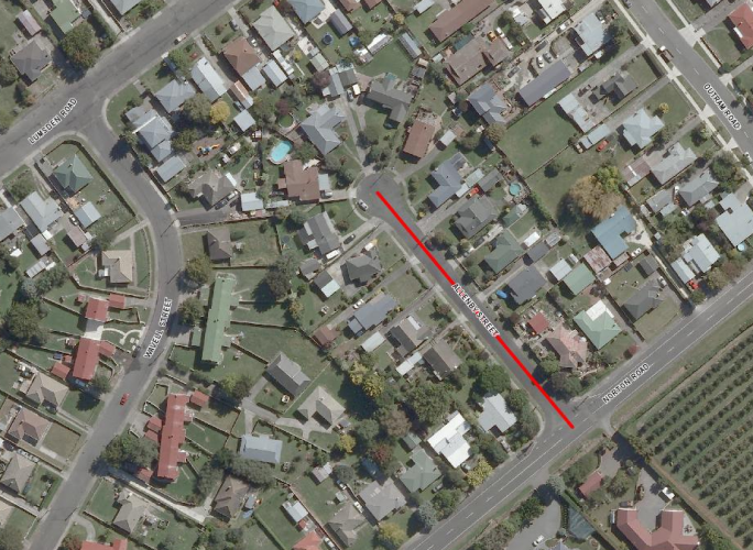046 Allenby Street Map of Allenby Hastings Street