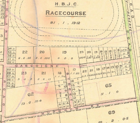 047 Freyberg Street Hastings 1922 Map of Hastings