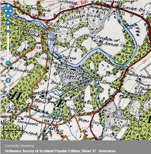 053 Lovat Street Hastings Ordnance Survey of Scotland Inverness