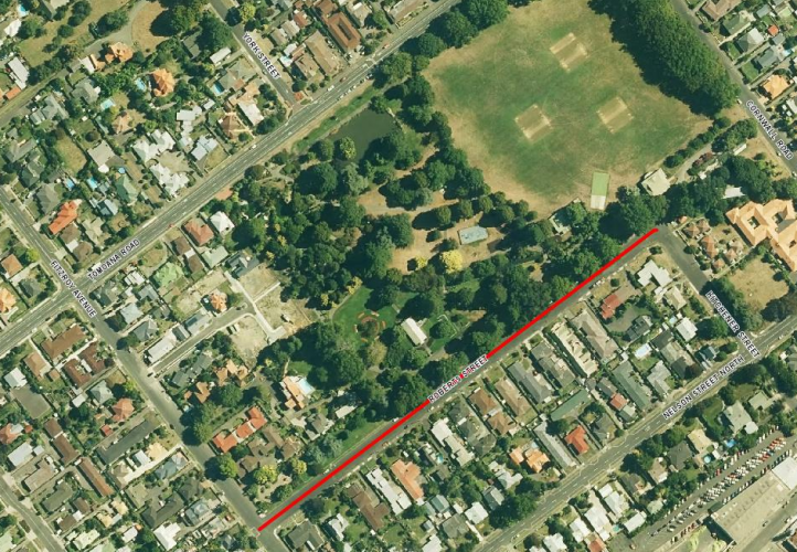 056 Roberts St Hastings Hastings District Council GIS system showing 2014 rural imagery