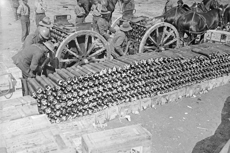 076 Somme Parade Whanganui NZ Artillery at the Somme