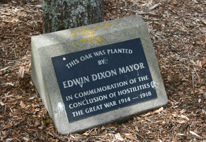 104 Dixon Avenue Hawera Commemorative Stone laid by Dixon