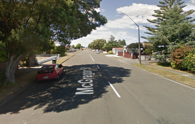 124 McGregor Street Palmerston North View of McGregor Street looking east