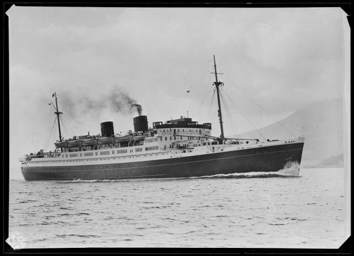 127 Awatea Terrace Palmerston North Awatea during the war years as a troop ship