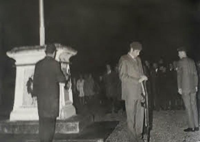 138 Soldiers Memorial Park Martinborough ANZAC Day Dawn Parade 1970