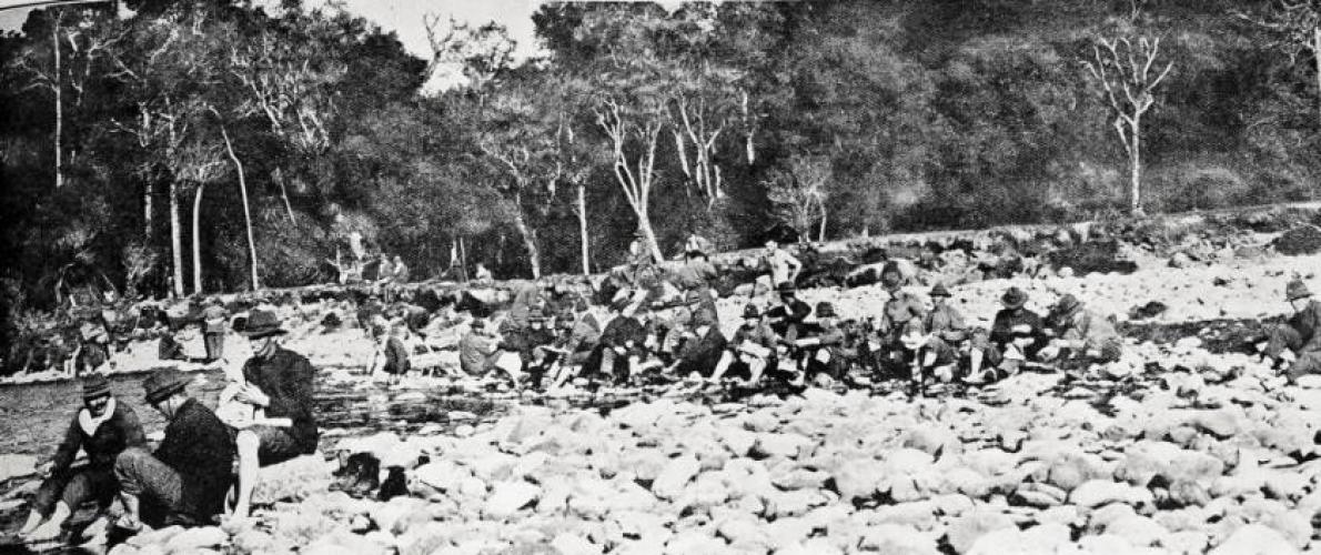 209 Soldiers Pool Hutt River Upper Hutt Bathing place for soldier recruits