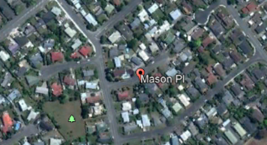 243 Mason Place Richmond aerial view 2018