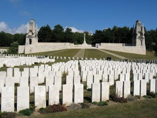 248 Win Place Richmond Etaples cemetery today