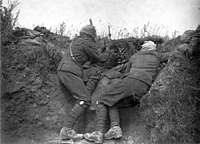 258 Gunners Lane LMC Palmerston North Vickers gun team at the Somme.