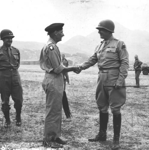 302 Montgomery Ave Onerahi Whangarei Montgomery visits Patton in Palermo Sicily 1943