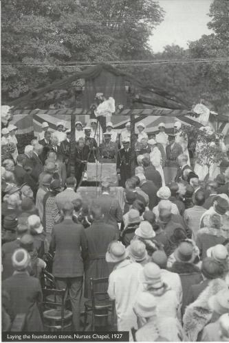 303 NMC CHCH laying foundation stone 1927