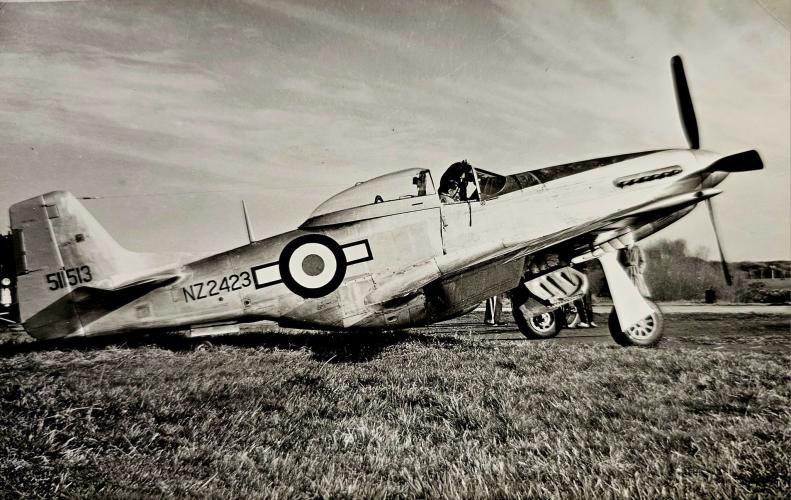 362 P51 Mustang NZ2423 Early Days